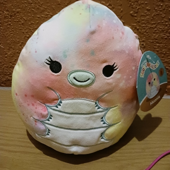 Squishmallows Toys Moonie The Water Bear Ultra Rare Squishmallow 79